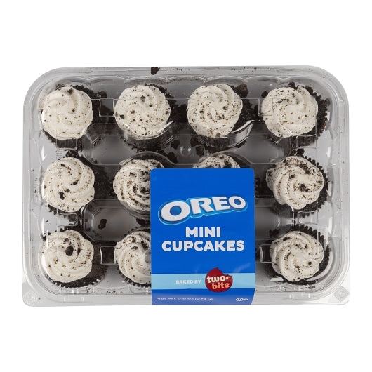 Two-Bite Mini Oreo Cupcakes, 12 x 9.6 oz Case - Bakery & Desserts - image 2