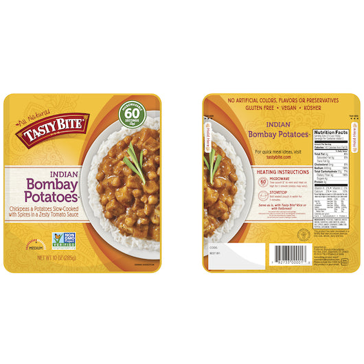 Tasty Bite BOMBAY POTATOES, 48 x 10 oz Case - DOT product image 4