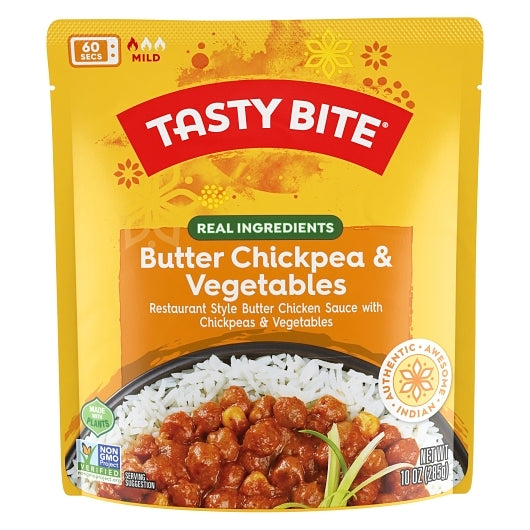 Tasty Bite Butter Chickpea & Vegetables, 48 x 10 oz Case - Beans & Legumes - image 2