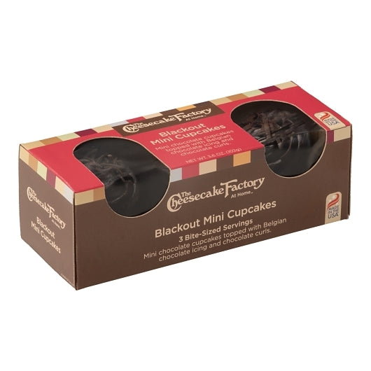 The Cheesecake Factory At Home Mini Black Out Cupcake, 12 x 1 each Case - Bakery & Desserts - image 2