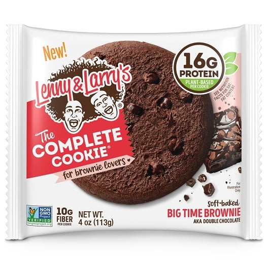 Lenny and Larrys DOUBLE CHOCOLATE COMPLETE COOKIE, 6 x 12 x 4 oz Case - DOT product image 2