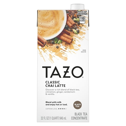 Tazo Chai Tea Concentrate, 6 x 1 ct Case - Coffee & Tea - image 2