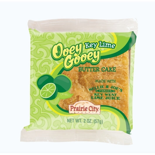 Prairie City Bakery Individually Wrapped Ooey Gooey Key Lime Butter Cake, 6 x 10 x 2 oz Case - DOT product image 2