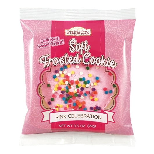 Iw Soft Frosted Individually Wrapped Soft Frosted Pink Cookie, 6 x 10 x 3.5 oz Case - DOT product image 4