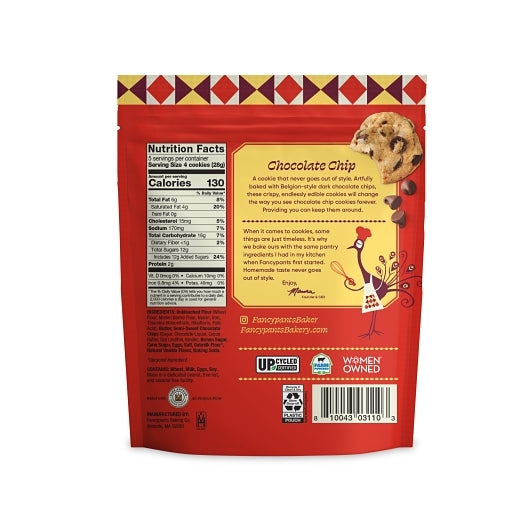 Fancypants Baking Co. Chocolate Chip Cookies, 6 x 5 oz Case - Bakery & Desserts - image 2