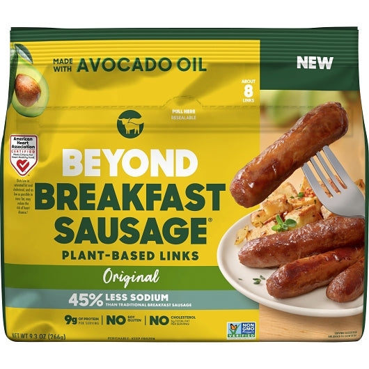 Beyond Meat Breakfast Sausage Links, 8 x 9.3 oz Case - Frozen Meat & Seafood - image 2