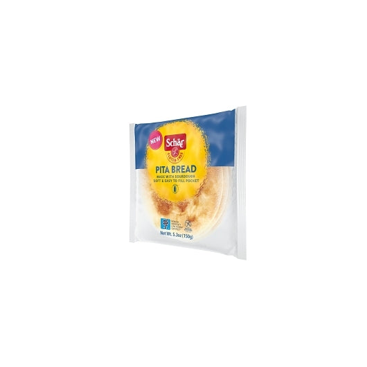 Schar Sourdough Soft Pocket Pita Bread, 6 x 5.3 oz Case - Breads, Rolls & Buns - image 2
