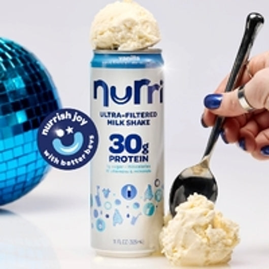 Nurri 30G Protein Ultra Filtered Vanilla Milk Shake, 1 x 12 ct Case - Beverages - image 2