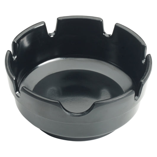 Winco ASHTRAY 4 INCH DIAMOND BLACK, 1 x 1 DZ Case - Alternate product angle or state