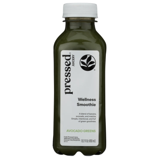 Pressed Juicery Wellness Avocado Greens Smoothie, 6 x 15.2 fl oz Case - Beverages - image 2