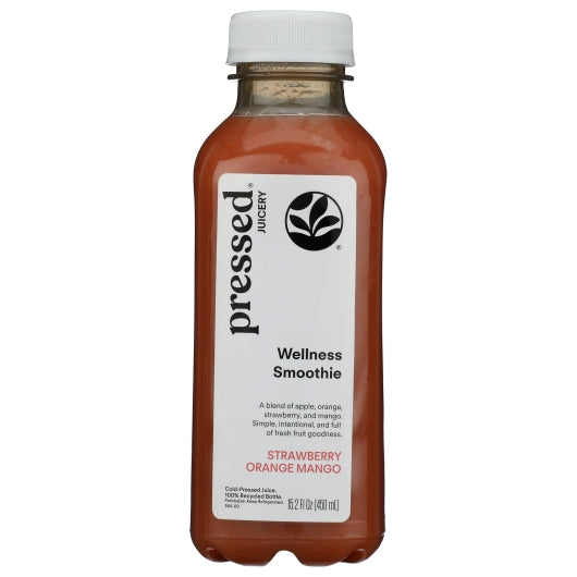 Pressed Juicery Strawberry Orange Mango Smoothie, 6 x 15.2 fl oz Case - Beverages - image 2