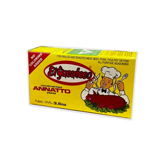 El Yucateco ACHIOTE/ANNATTO PASTE OUNCE, 12 x 3.5 oz Case - DOT product image 2