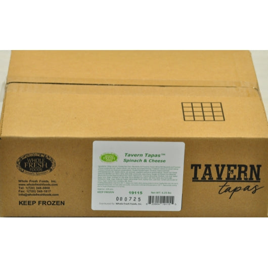 Whole Fresh Foods Tavern Tapas Spinach & Cheese Fried Empanada, 2 x 50 x 1 oz Case - Frozen Snacks & Appetizers - image