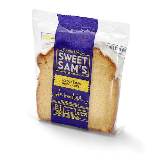 Sweet Sam's 12-Pack Individually Wrapped Iced Lemon Pound Cake, 12 x 1 each Case - Bakery & Desserts - image 2