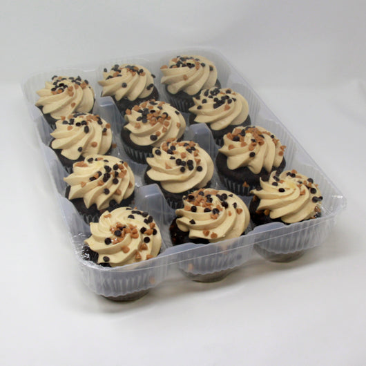 Sweet Sam's Chocolate Peanut Butter Cupcake, 1 x 12 each Case - Bakery & Desserts - image 2