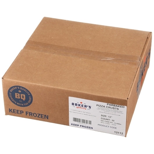 Baker's Quality 14" Thin Oiled Cracker Pizza Crust, 35 x 9.3 oz Case - Breads, Rolls & Buns - image 2