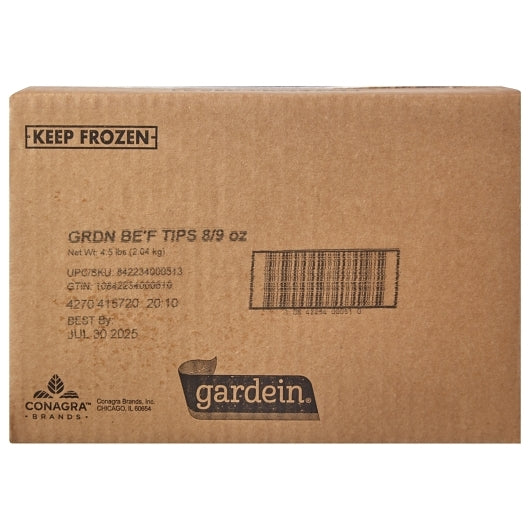 Garden Homestyle Beefless Tips, 8 x 9 oz Case - DOT product image 8