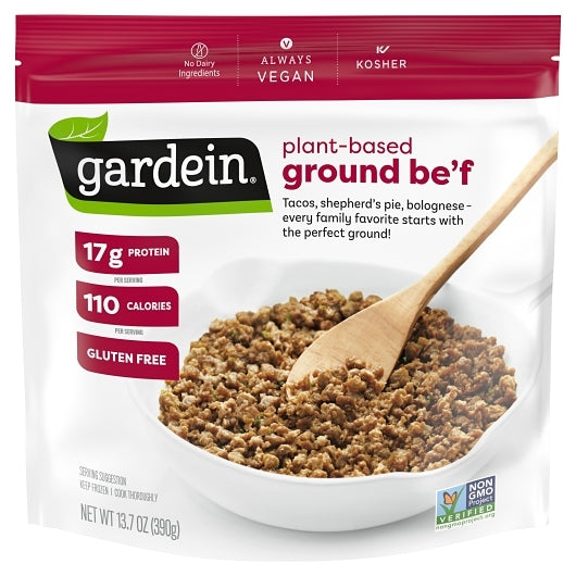 Gardein Ultimate Beefless Ground Beef, 8 x 13.7 oz Case - DOT product image 2
