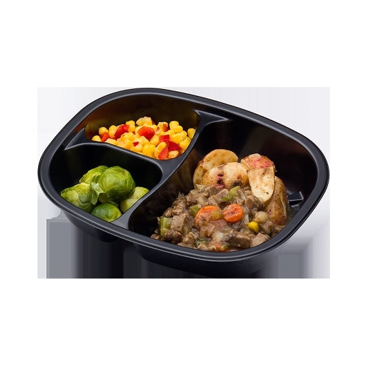 Golden Gourmet Beef & Vegetables In Sauce with Roasted Potatoes, with Green Peas and Blend Of Chickpeas & Spinach, 20 x - DOT product image 2
