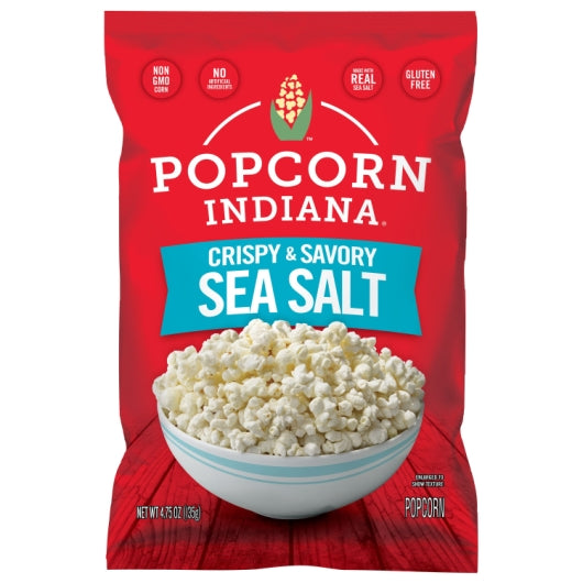 Popcorn Indiana Sea Crispy And Savory Sea Salt, 12 x 4.75 oz Case - DOT product image 2
