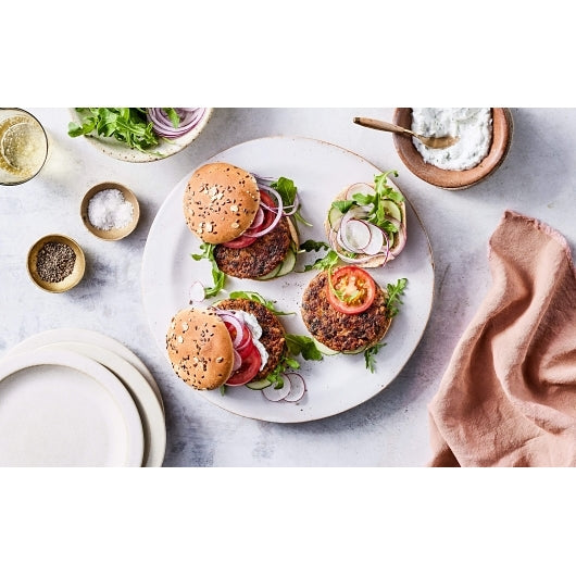 Abbot's Mushroom Veggie Burger, 1 x 24 ct Case - Prepared Foods - image 2
