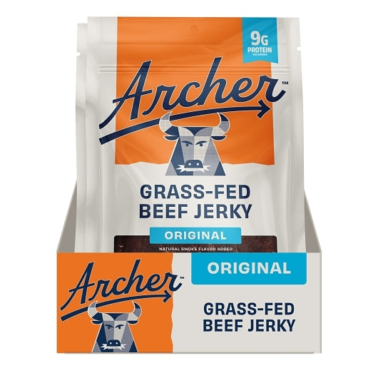 Country Archer Jerky Co Original Grass-Fed Beef Jerky, 12 x 2.5 oz Case - DOT product image 8