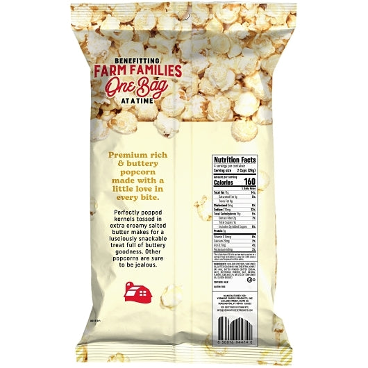 Cabot Premium Butter Popcorn, 6 x 4 oz Case - Popcorn, Pretzels & Snack Mix - image 2