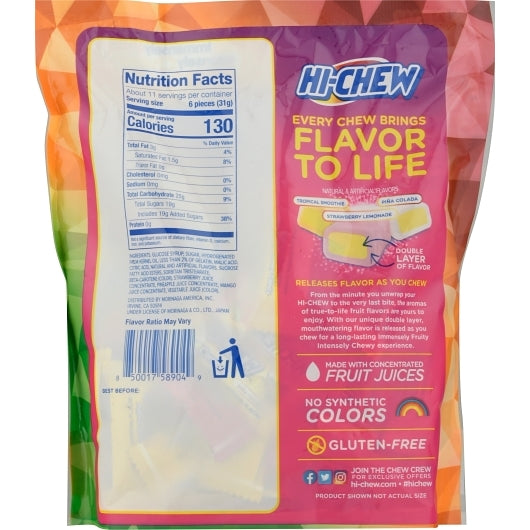 Hi-Chew Fruit Combos Candy Bag, 4 x 11.65 oz Case - Candy & Confections - image 2