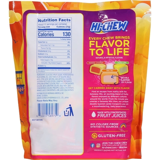 Hi-Chew Getaway Mix, 4 x 11.65 oz Case - Candy & Confections - image 2