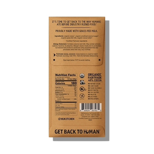 Hu Simple Milk Chocolate Bar, 4 x 6 x 2.1 oz Case - Candy & Confections - image 2