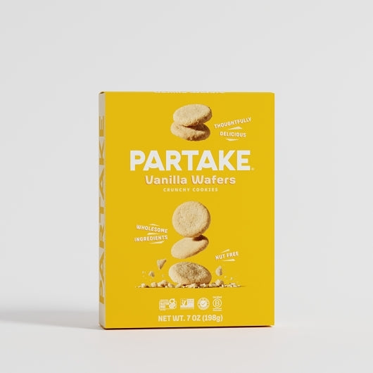 Partake Foods Vanilla Wafers, 6 x 7 oz Case - Bakery & Desserts - image 2