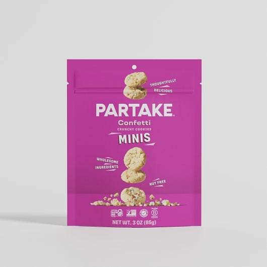Partake Foods Crunchy Vanilla Sprinkle, 8 x 3 oz Case - Bakery & Desserts - image 2