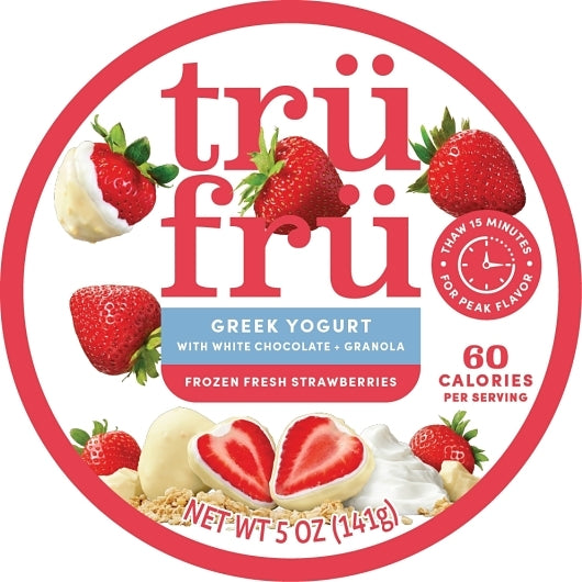Tru Fru Frozen Strawberries in Greek Yogurt & Granola, 8 x 5 oz Case - Cheese & Dairy - image 2