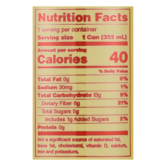 Olipop Sleek Prebiotic Crisp Apple Soda, 12 x 12 fl oz Case - Beverages - image 2