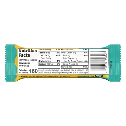 FulFil Chocolate Salted Caramel Vitamin & Protein Bar, 6 x 12 x 1.41 oz Case - Candy & Confections - image 2