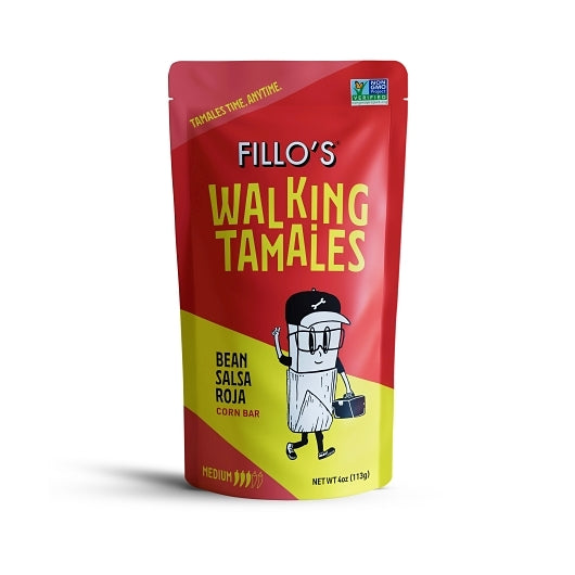 Fillo's Bean & Salsa Roja Tamales, 7 x 4 oz Case - Condiments & Sauces - image 2