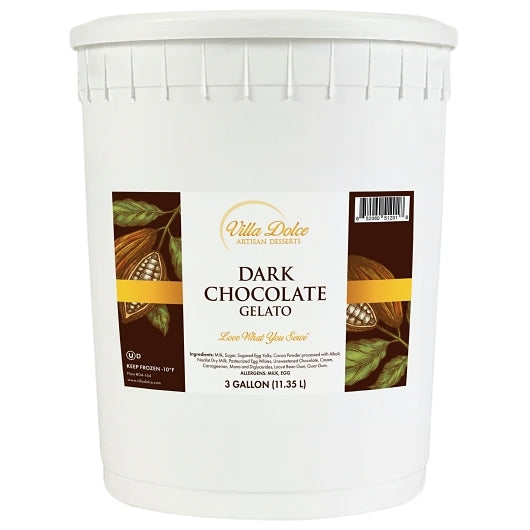 Villa Dolce Chocolate Gelato, 1 x 3 GA Case - Candy & Confections - image 2