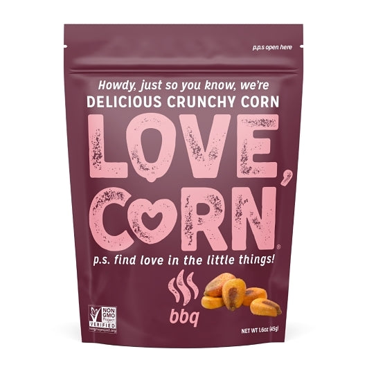 Love Corn Barbecue Impulse Bag, 10 x 1.6 oz Case - DOT product image 2