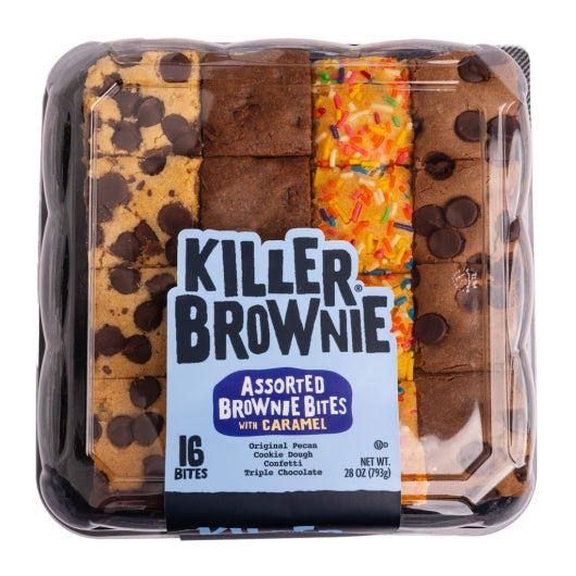 Killer Brownie Company Assorted Killer Bites, 12 x 28 oz Case - Bakery & Desserts - image 2