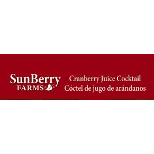 Sunberry Farms CRANBERRY COCKTAIL JUICE, 12 x 33.8 fl oz Case - DOT product image 6