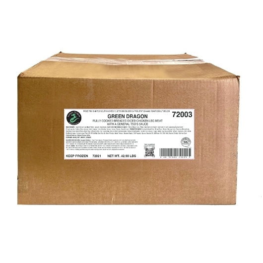 Green Dragon Whole Grain General Tso'S Chicken Nuggets, 6 x 7.15 lb Case - DOT product image 4