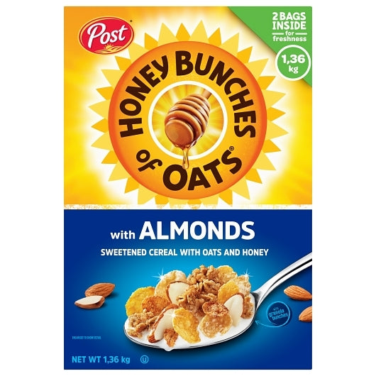 Post Almond Cereal, 4 x 48 oz Case - DOT product image 2