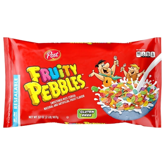 Pebbles Fruity, 8 x 32 oz Case - Breakfast Foods - image 2