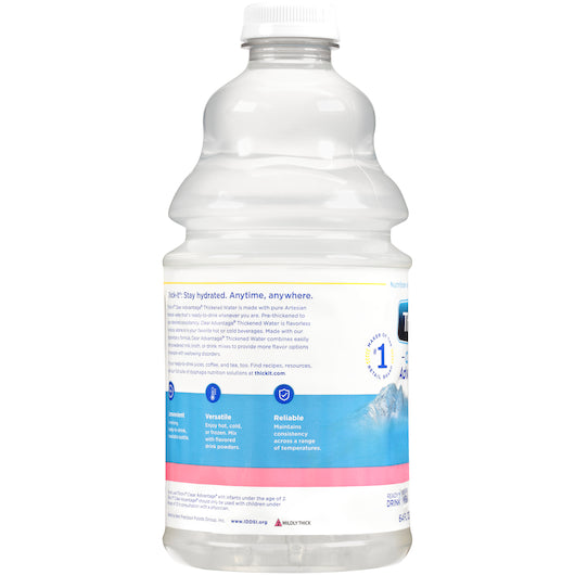 Thick-It Mildly Thickened Water Nectar, 4 x 64 fl oz Case - DOT product image 2
