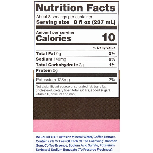 Thick It Clear Advantage Zero Calorie, Gluten Free, Thickened Coffee with Nectar Consistency, 4 x 64 fl oz Case - DOT product image 8