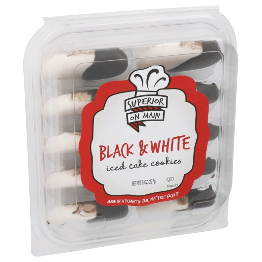 Superior On Main Mini Black & White Cookies, 12 x 8 oz Case - DOT product image 2
