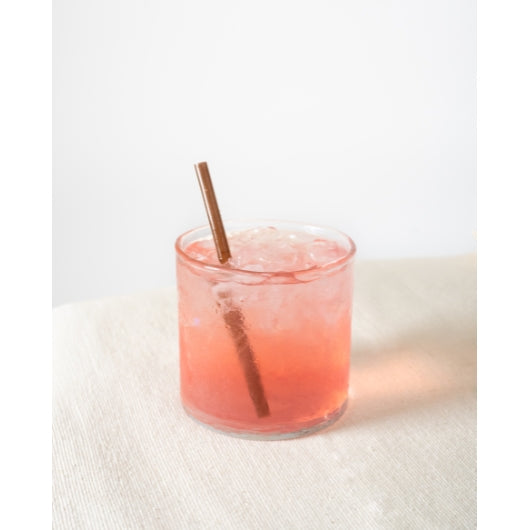 The Sustainable Agave Company 5" Agave Brown Regular Straws - Unwrapped, 2000 x 4 x 500 ct Case - Straws & Stirrers - im