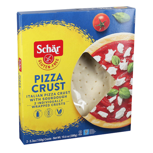 Schar GLUTEN FREE PIZZA CRUST, 4 x 10.6 oz Case - DOT product image 2