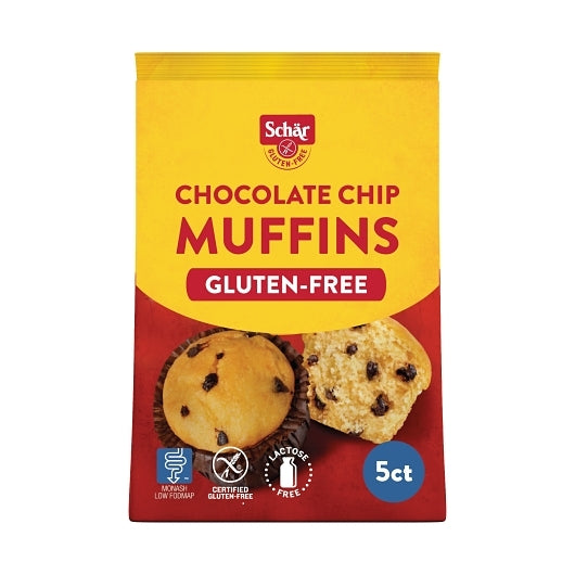 Schar Gluten Free Chocolate Chip Muffin, 4 x 7.9 oz Case - Bakery & Desserts - image 2