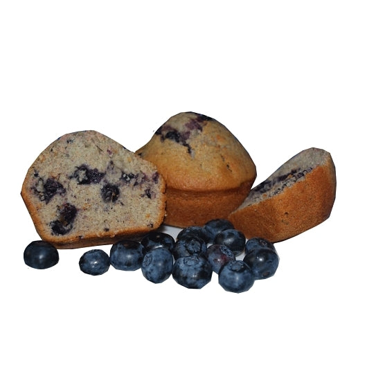 Sky Blue Foods Individually Wrapped Whole Grain Simply Blueberry Muffin, 48 x 3.2 oz Case - DOT product image 2